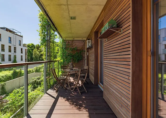 Apartament W Gdansku Brzeznie ,Blisko Plazy ,Darmowe Miejsce Parkingowe ,Taras